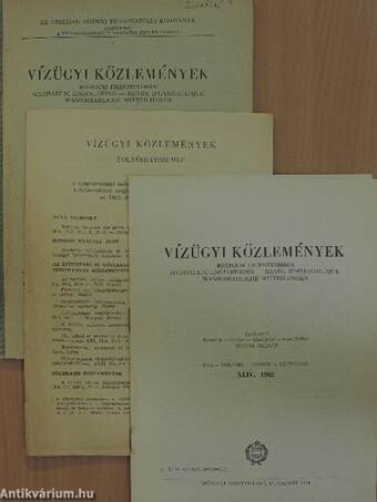 Vízügyi Közlemények 1964/4.