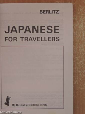 Japanese for travellers