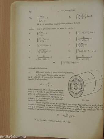 Műszaki matematikai gyakorlatok A. IV.