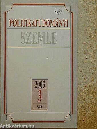 Politikatudományi Szemle 2003/3.