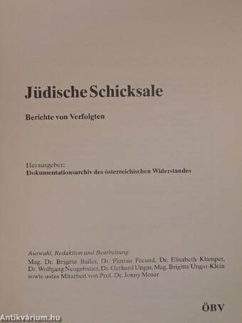 Jüdische Schicksale