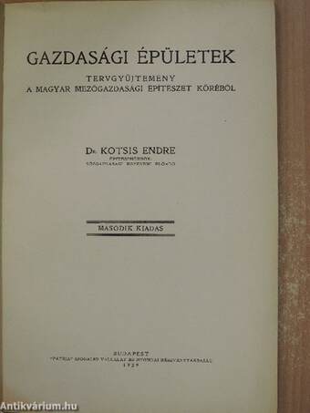 Gazdasági épületek