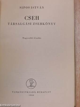 Cseh társalgási zsebkönyv