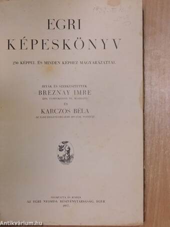 Egri képeskönyv