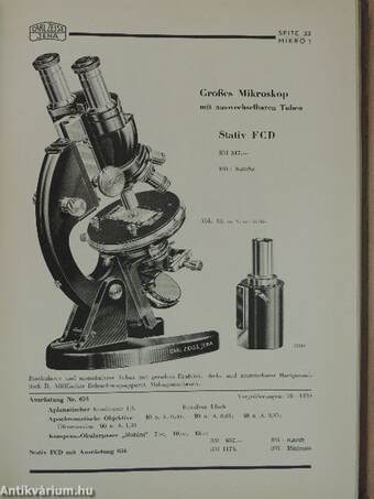 Zeiss Mikroskope und Nebenapparate