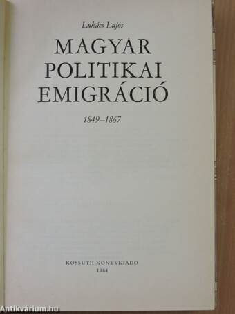 Magyar politikai emigráció