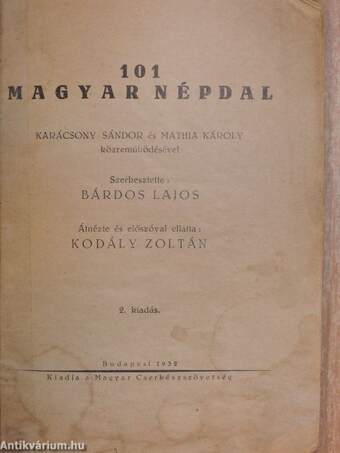 101 magyar népdal