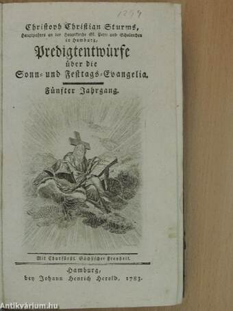 Predigtentwürfe über die Sonn- und Festtags-Evangelia V. (gótbetűs)