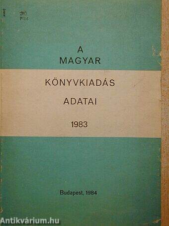 A magyar könyvkiadás adatai 1983
