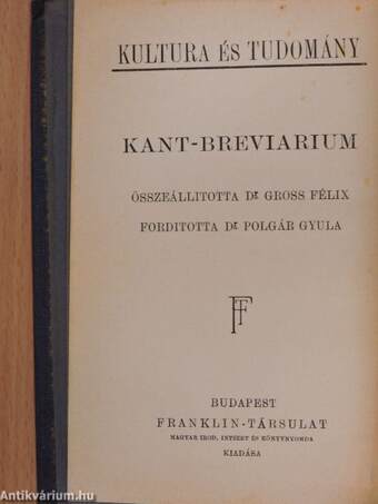 Kant-breviarium