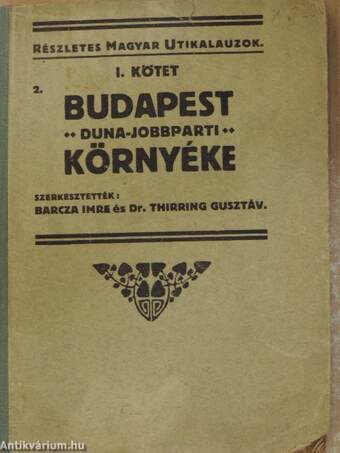 Budapest Duna-jobbparti környéke