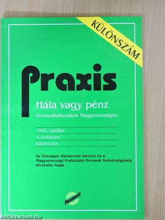 Praxis 1995. október - Különszám