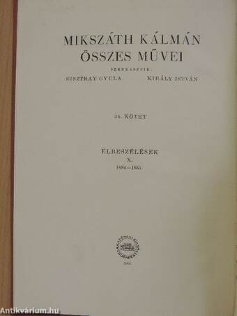 Elbeszélések X.