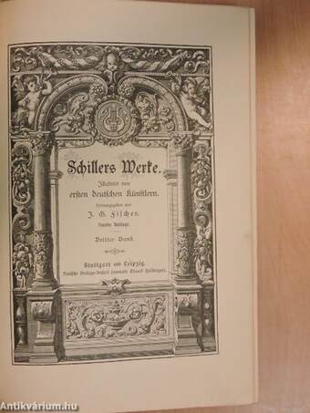 Schillers Werke III. (gótbetűs)