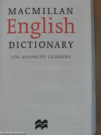 Macmillan English Dictionary - CD-vel