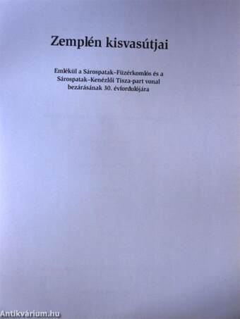 Zemplén kisvasútjai