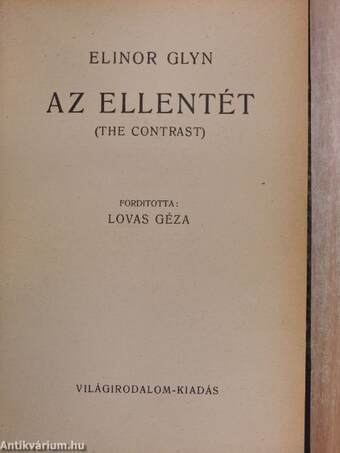 Az ellentét