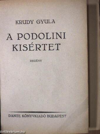 A podolini kisértet