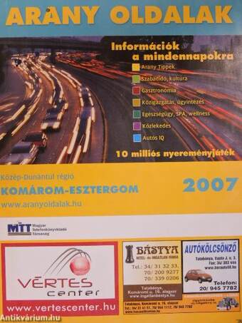 Arany Oldalak - Komárom-Esztergom 2007