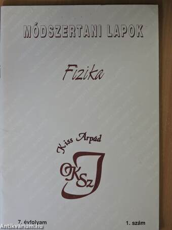 Módszertani Lapok - Fizika 2000. szeptember