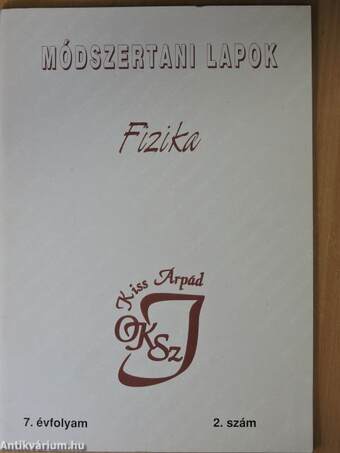 Módszertani Lapok - Fizika 2000. december