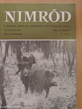 Nimród 1975. november