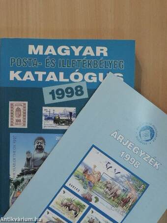 Magyar posta- és illetékbélyeg katalógus 1998