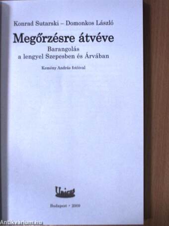 Megőrzésre átvéve