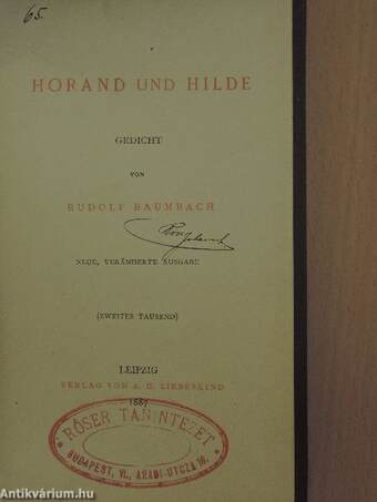 Horand und Hilde