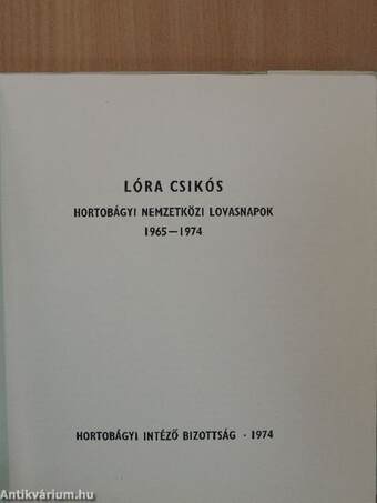 Lóra csikós