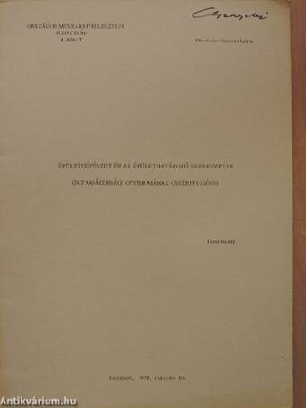 Épületgépészet és az épülethatároló szerkezetek gazdaságossági optimumának összefüggései