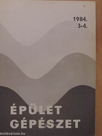 Épületgépészet 1984/3-4.