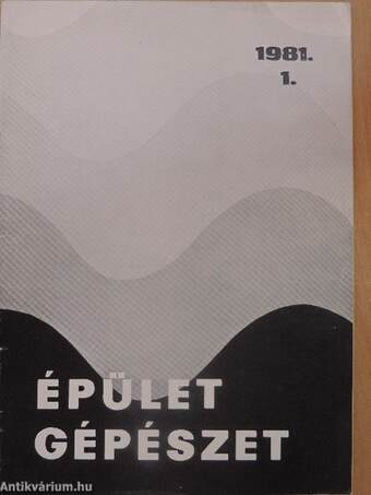 Épületgépészet 1981/1.