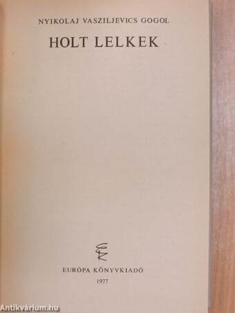 Holt lelkek