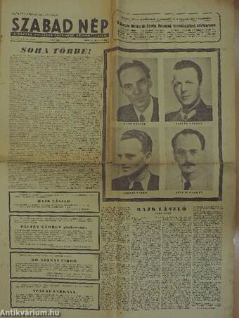 Szabad Nép 1956. október 6.