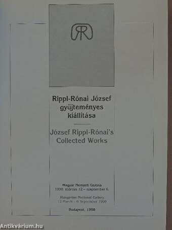 Rippl-Rónai József gyűjteményes kiállítása