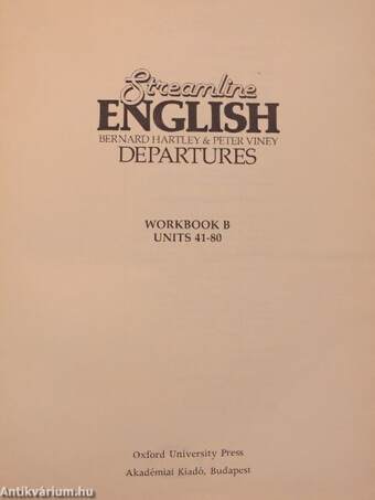 Streamline English Departures - Workbook B