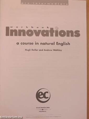 Innovations - Pre-intermediate - Workbook