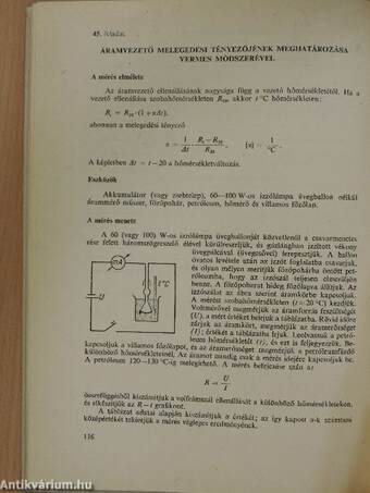 Munkafüzet a gimnáziumi fizikai mérési gyakorlatokhoz