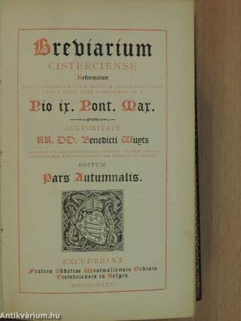 Breviarium cisterciense