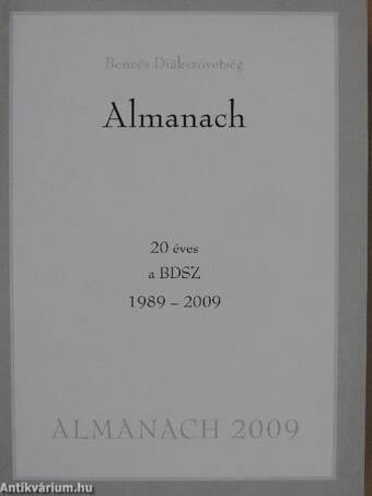 Bencés Diákszövetség Almanach 2009