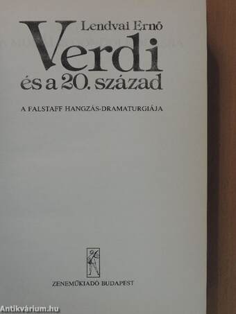 Verdi és a 20. század