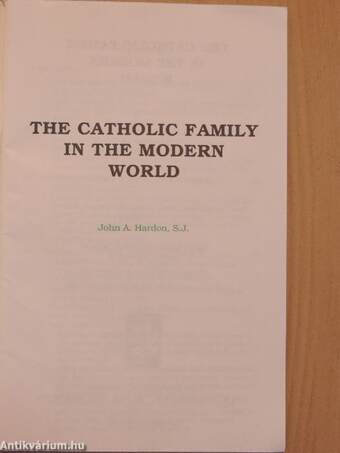 The Catholic Family in the Modern World