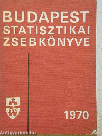 Budapest statisztikai zsebkönyve 1970