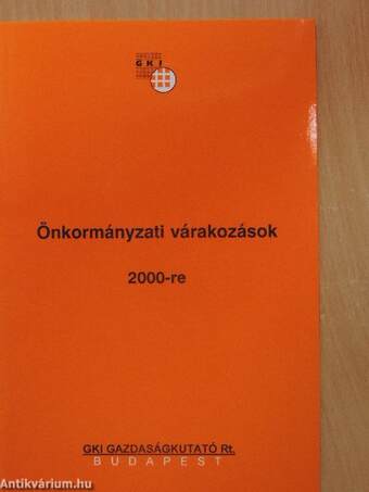 Önkormányzati várakozások 2000-re