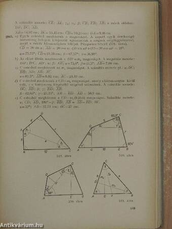 Geometriai feladatok gyűjteménye