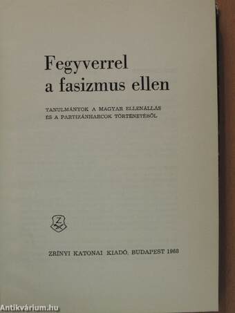 Fegyverrel a fasizmus ellen