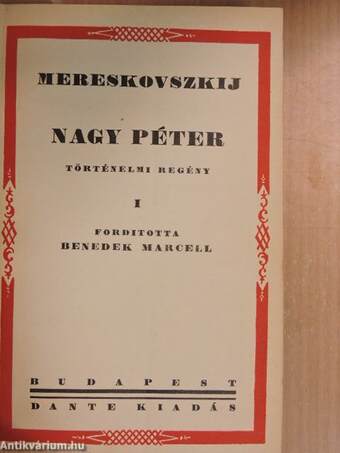 Nagy Péter I-II.