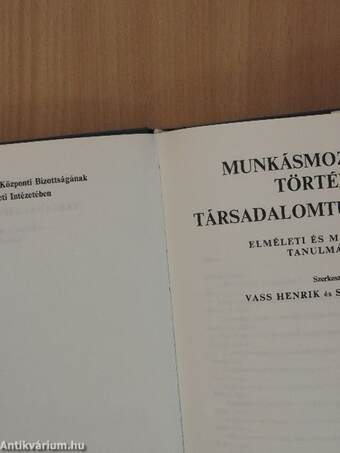 Munkásmozgalomtörténet-társadalomtudományok