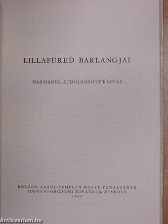 Lillafüred barlangjai